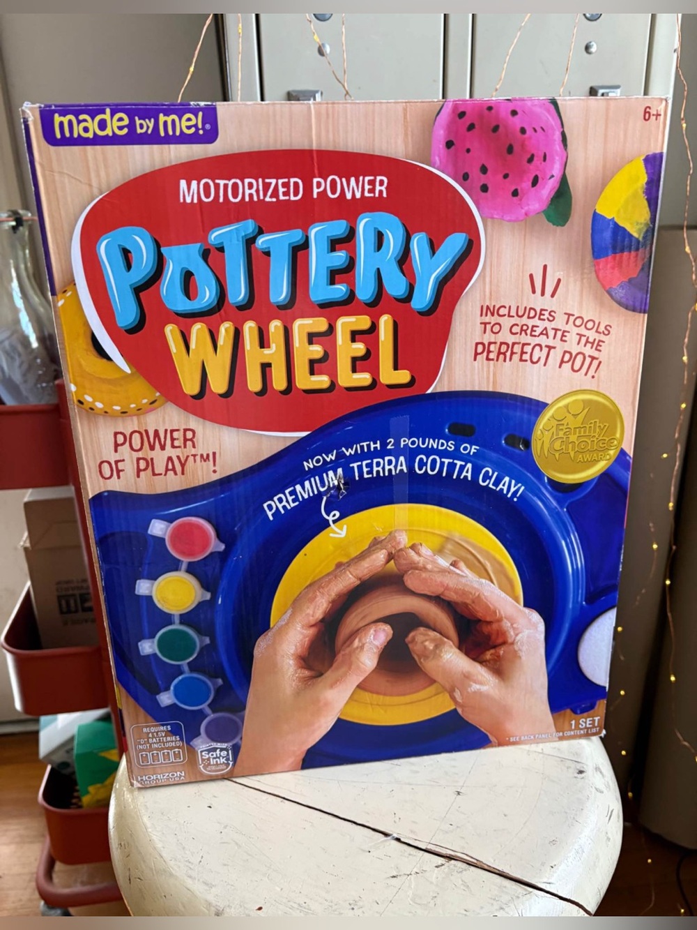 Kids Motorized Pottery Wheel